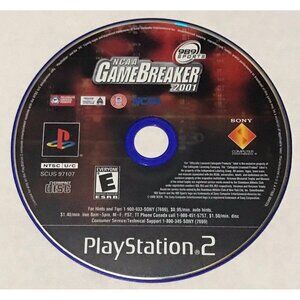 PS2 NCAA Game Breaker 2001 (PlayStation 2)